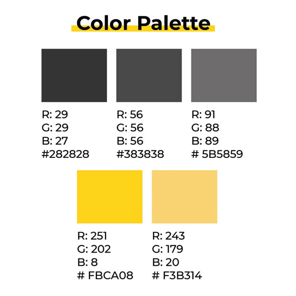 Tux Color Palette